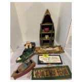 GROUP OF FISHING Dï¿½COR OF ALL KINDS