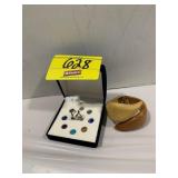 HONG KONG 2-TONE HINGED BRACELET, INTERCHANGEABLE