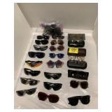 GROUP OF GLASSES & SUNGLASSES OF ALL KINDS