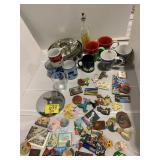 FRIDGE MAGNETS, COFFEE MUGS, CAKE PANS