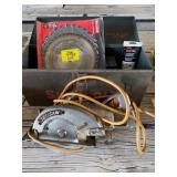 SKILSAW W/ BLADES & CASE