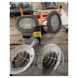 MR HEATER TOPPER, WORK LIGHTS