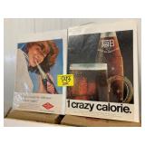 RC COLA AD, TAB SODA AD