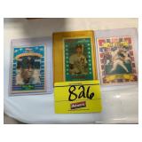 3 VINTAGE KELLOGGS ALLSTAR BASEBALL CARDS