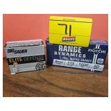 (2) BOXES 9MM LUGER