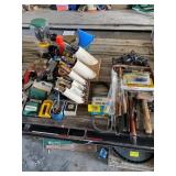 ELECTRIC DRILL, SCREWDRIVERS, WRENCHES, CAMPFIRE