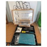 TOOL SET, DOG WALL ART, KITCHEN NECESSITIES SET
