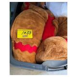 TOTE OF PLUSH CHRISTMAS