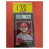 GRADED 2022 TOPPS CHROME, 265, KYLE SCHWARBER,