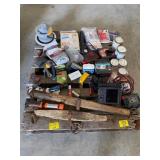COVERALLS, SANDER, ACCUTAPER, PAINTING SUPPLIES,