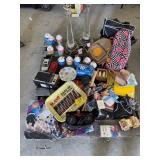 PAIR OF LAMPS, ACTION FIGURES, ALARM CLOCK, KIDS