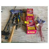 FIREWORKS, HAND TOOLS OF ALL KINDS