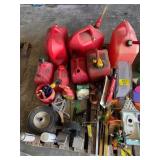 GAS CANS, BIRDHOUSE, OUTDOOR Dï¿½COR, BUG SPRAY,