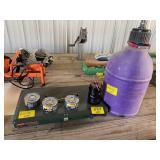 PROPANE STOVE, RACING GAS CAN