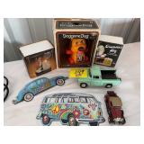 DOGGONE DOG TOY, HAPPY HOBO, METAL CAR & TRUCK,