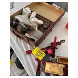 ROLLER SKATES, CASE IH IMPLIMENT TOY