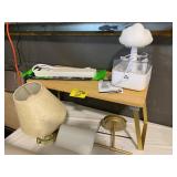 LAP TRAY, DESK LAMPS, POWER STRIP, MASSAGER?