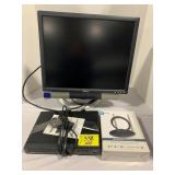 DELL MONITOR, SANYO DVD PLAYER, ANTENNA