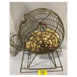 BINGO CAGE W/ BALLS