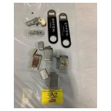NOVELTY LIGHTERS, BOTTLE OPENERS