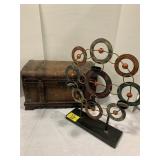 METAL CANDLE HOLDER, STORAGE TRUNK