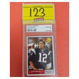 GRADED 2000 NFL ROOKIE, TOM BRADY, ROOKIE CARD,