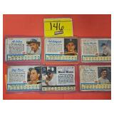SET OF (6) POST CEREAL ALL TIME GREATS BASEBALL