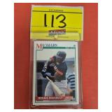 1991 SCORE, #750, MO VAUGHN, BOSTON RED SOX,
