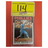 1986 TOPPS, #200, MIKE SCHMIDT, PHILADELPHIA