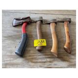 4 HATCHETS