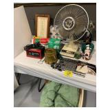 FAN, CHENILLE & SOFT GOODS UNDER TABLE, CENTECH