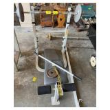 WEIDER WORKOUT BENCH