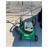 RALLY BRAND PUSH MOWER - NEEDS NEW SPAKR PLUGS