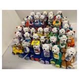 GROUP OF PLUSH STATE BEARS