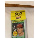 SPORTING NEWS PETE ROSE BASEBALL CARD