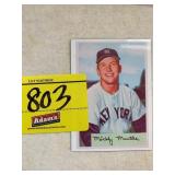 MICKEY MANTLE BASEBALL MAGNET