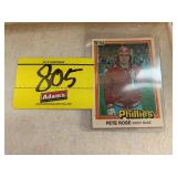 PETE ROSE PHILLIES BASEBALL CARD