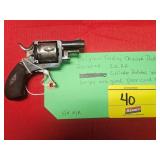 BELGIAN FOLDING TRIGGER POCKET REVOLVER, 32 RF,
