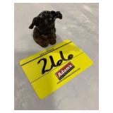 ANTIQUE CAST IRON HUBLEY PUPPY DOG FIGURE