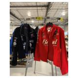 SZ XXL LADIES BUDWEISER & JACK DANIELS NASCAR