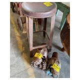 METAL STOOL, 2 HOLE OPENERS