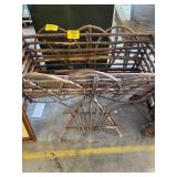 ANTIQUE TWIG PLANTER STAND