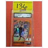 GRADED 2020 PANINI PRIZM DP, 81, PATRICK MAHOMES,