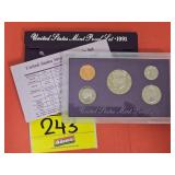 1991 US PROOF SET