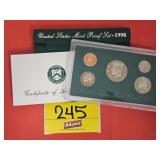 1998 US PROOF SET
