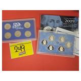 (2) STATE QUARTER PROOF SETSï¿½2008 & 2009