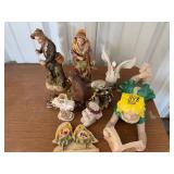 GROUP OF FIGURINES OF ALL KINDS