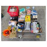 CRAFTING SUPPLIES, SEWING SUPPLIES, KIDS BOOKS,