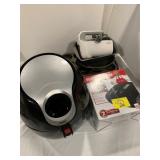 GEORGE FOREMAN, POWER AIRFRYER, STACK OF BAKING