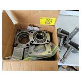 FRONT STEERING SPINDLE KNUCKLES, 4-BOLT FLANGE